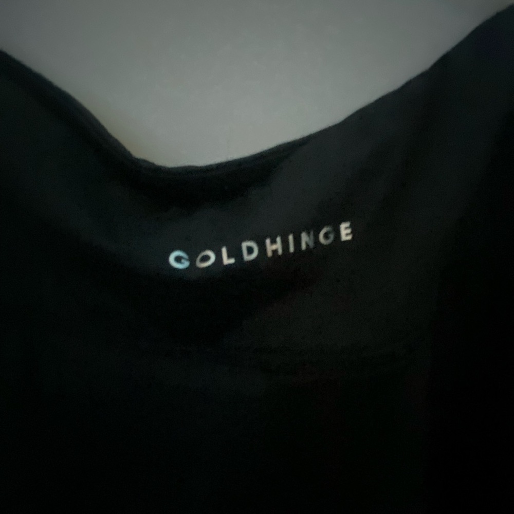 Gold hinge skirt